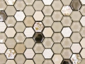 MOSAVIT - Hexagonal Beige Nacar 30x30cm